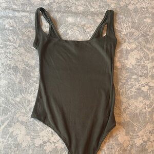 SKIMS Olive Bodysuit